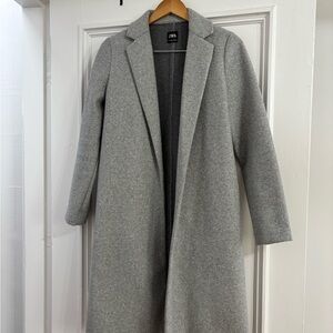 Zara Women's Grey Coat